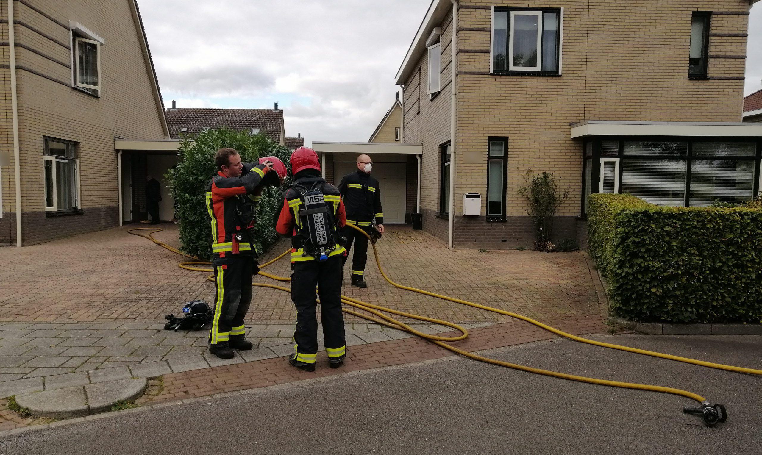 Schoorsteenbrand snel onder controle. #Oldambt