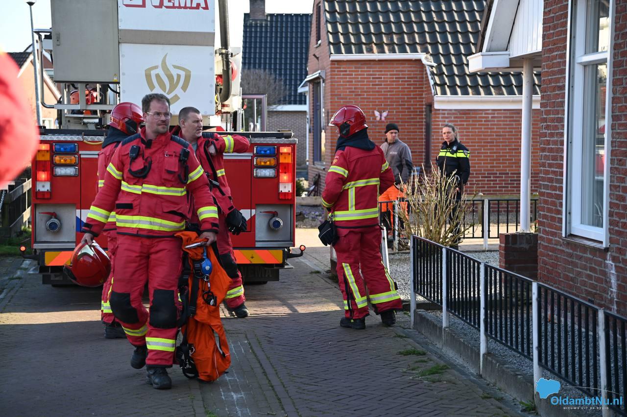 Schoorsteenbrand snel onder controle
