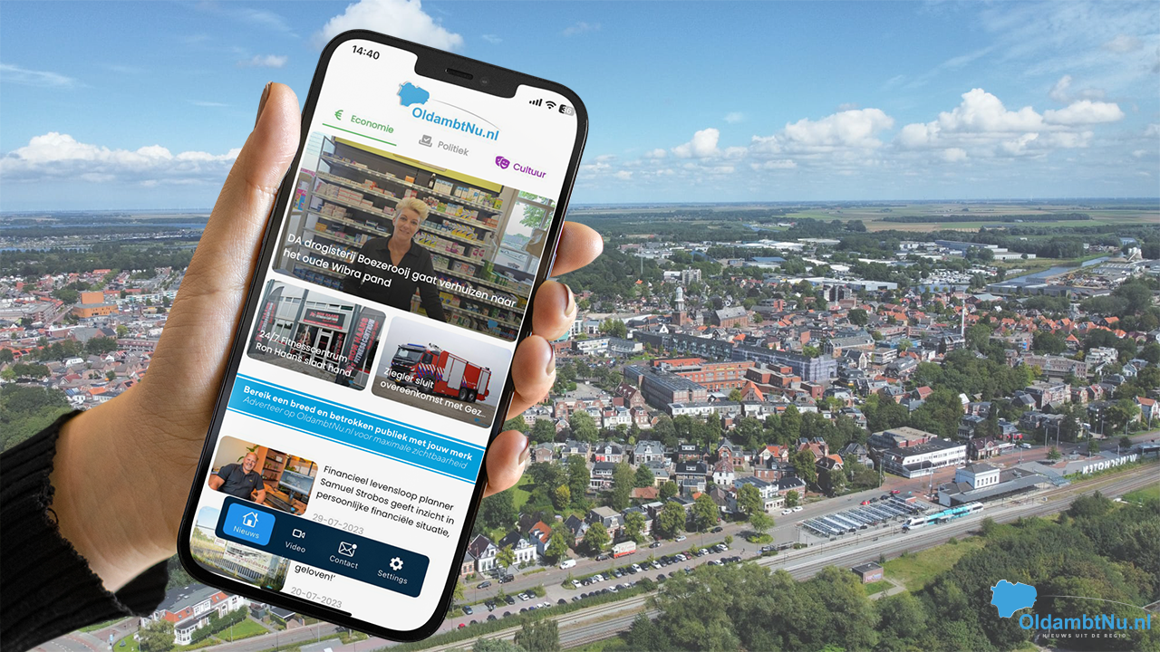 Download de nieuwe OldambtNu.nl app voor iOS en Android