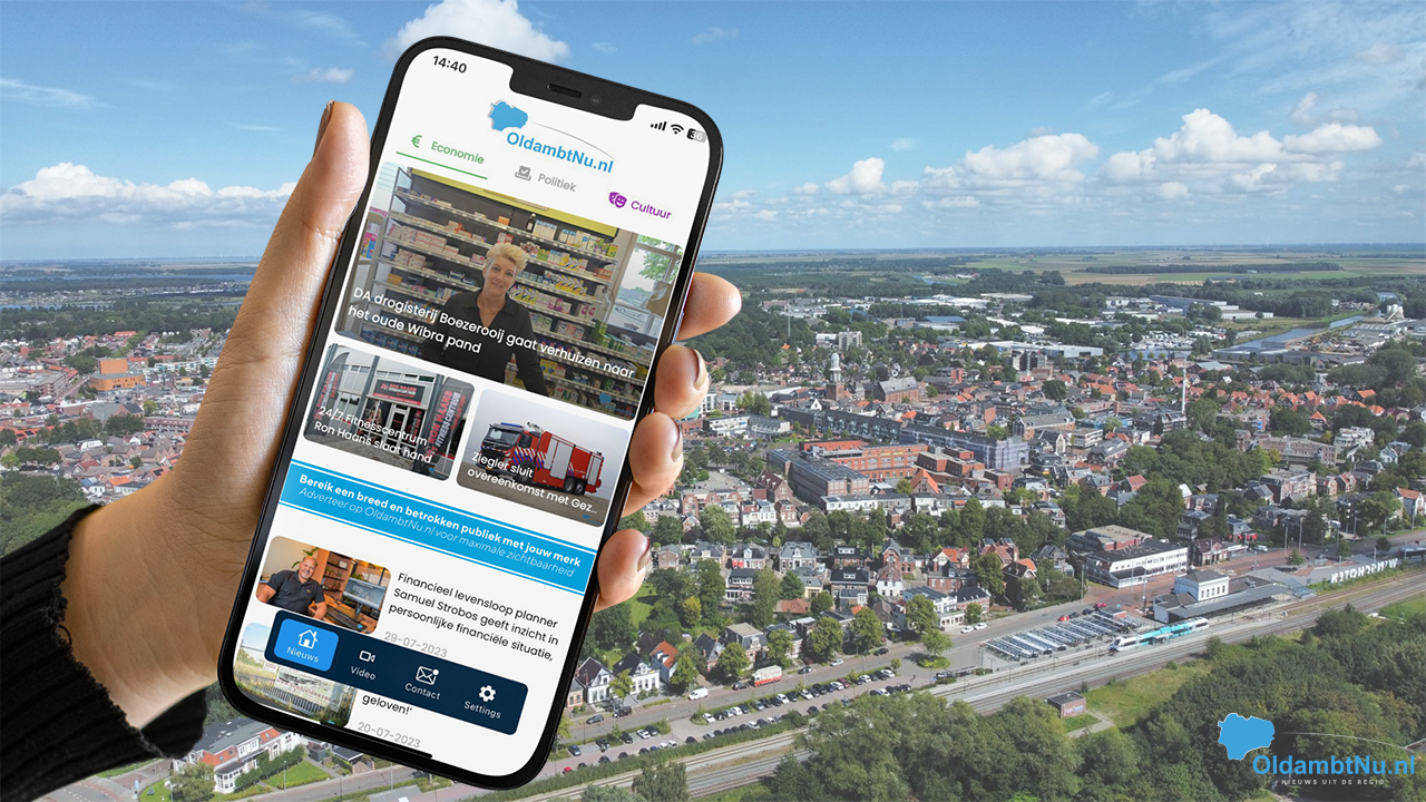 Download de nieuwe OldambtNu.nl app voor iOS en Android Download de nieuwe OldambtNu.nl app voor iOS en Android