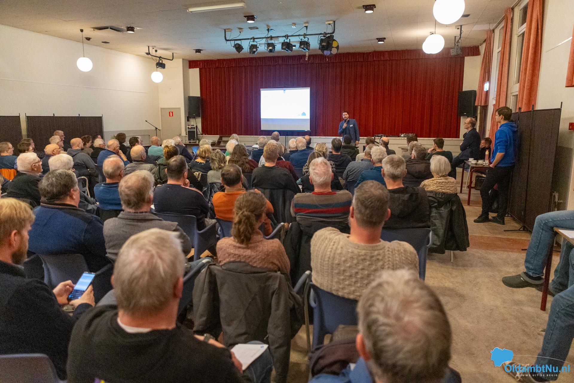 Informatie avond gemeente, NCG, IMG in Nieuwolda erg druk bezocht
