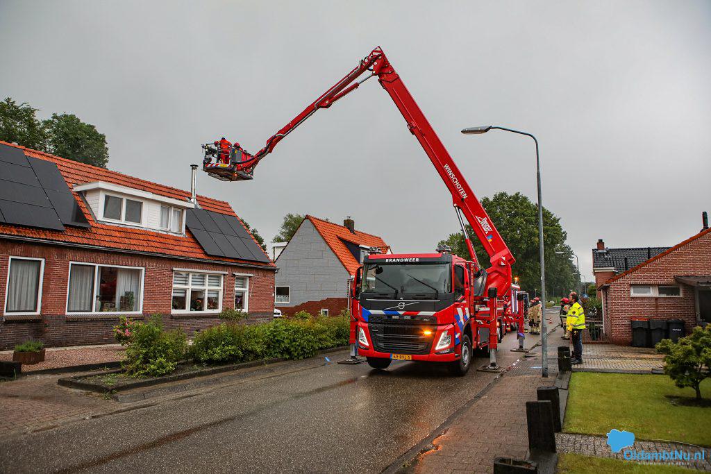 Schoorsteenbrand in Beerta snel onder controle gebracht door brandweer