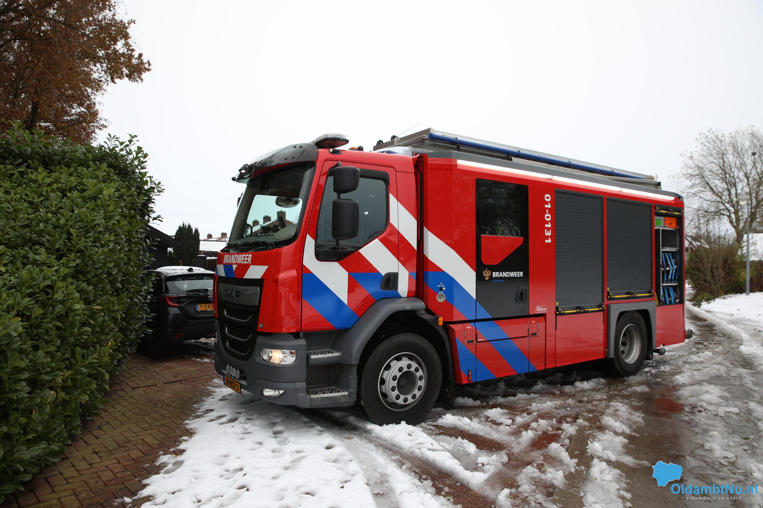 Brand in schuurtje Beatrixstraat Beerta snel geblust
