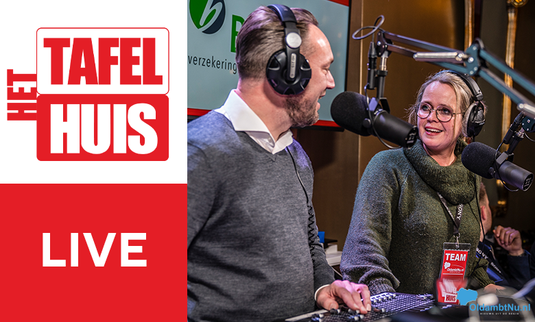 Kijk hier LIVE naar Het Tafelhuis 2024 - OldambtNu.nl