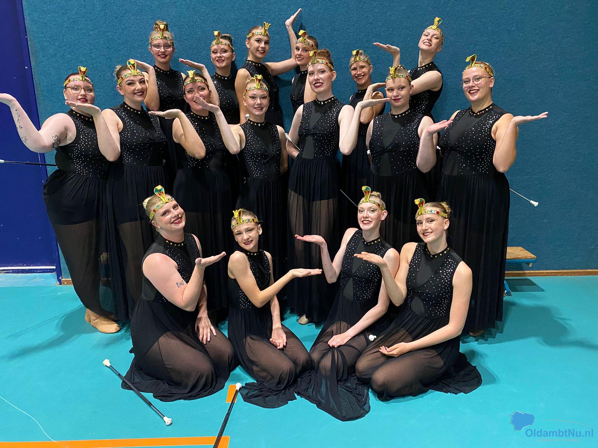 Promoties en kampioenschap voor twirlers uit Scheemda