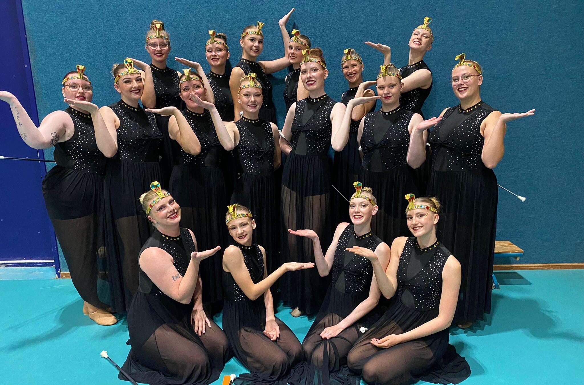 Promoties en kampioenschap voor twirlers uit Scheemda
