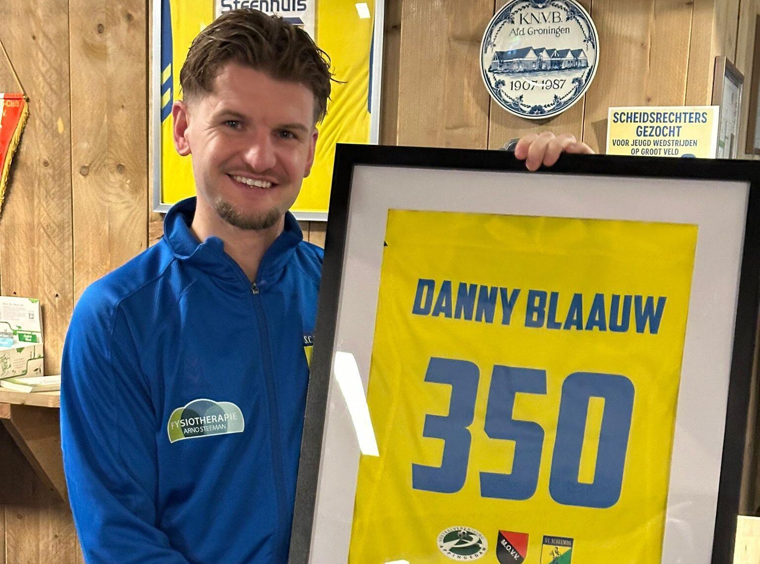 Danny Blaauw bereikt indrukwekkende mijlpaal van 350 officiële doelpunten