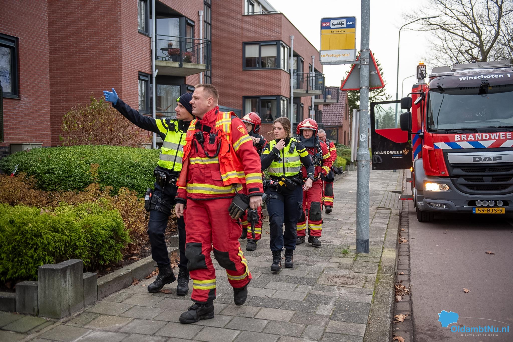 Melding koolmonoxide en onwelwording zorgt voor inzet hulpdiensten