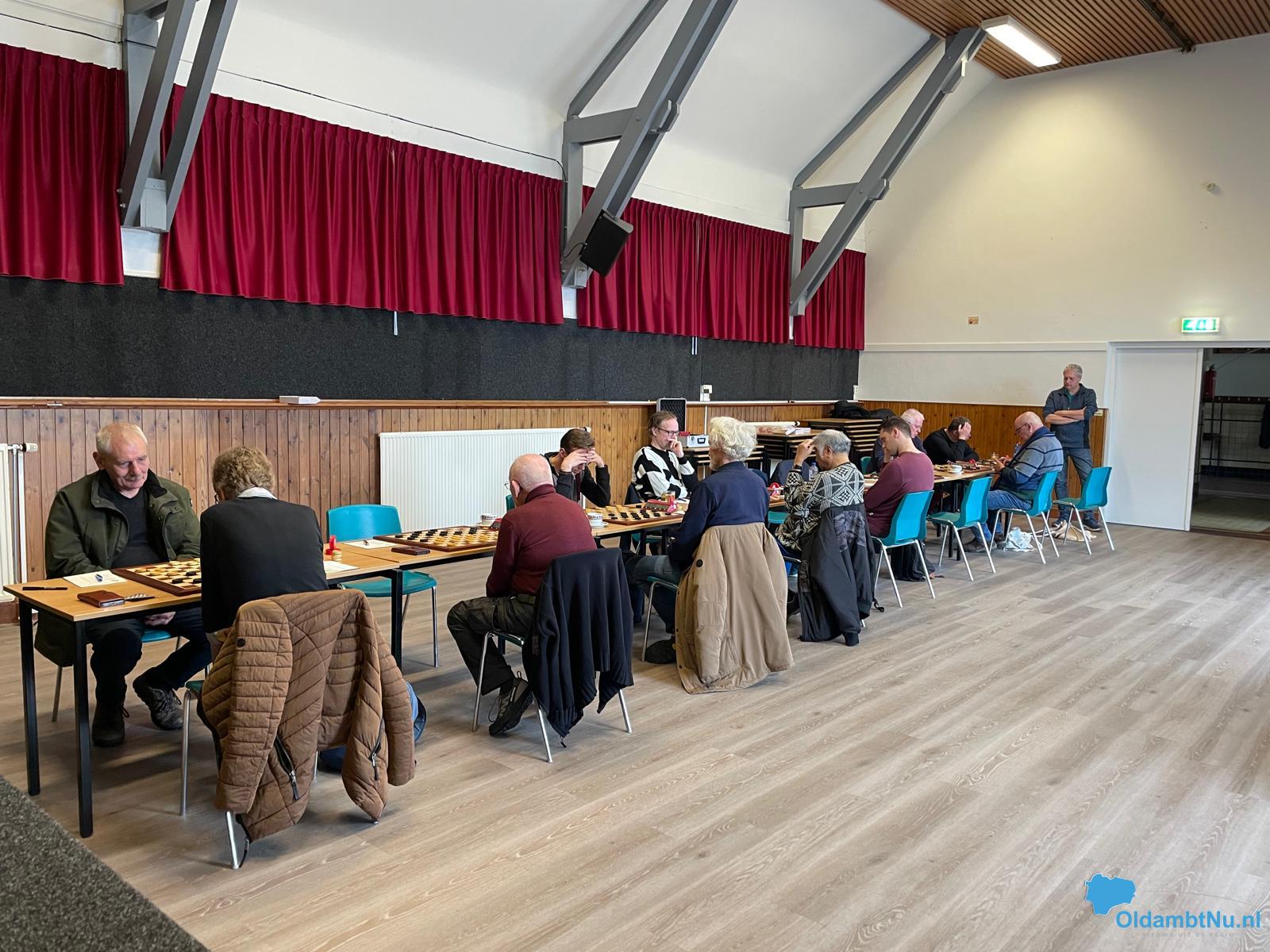 Damclub Winschoten 4e ronde Nationale Damcompetitie