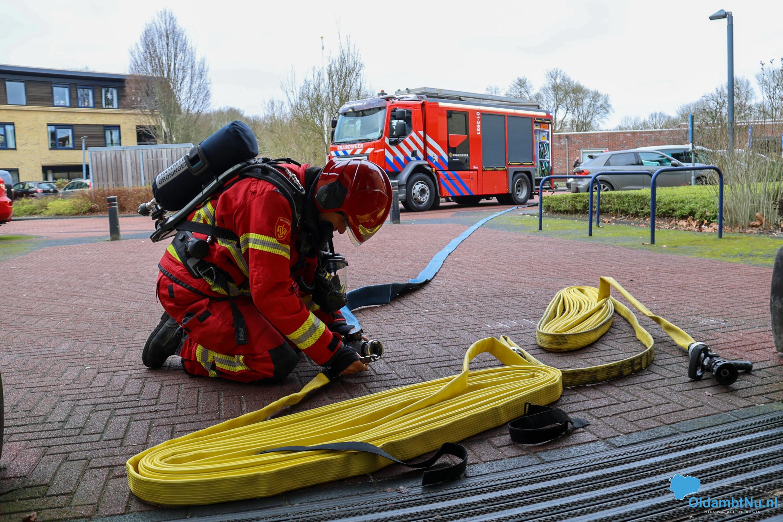 Brandmelding bij Vondelhuys in Winschoten zorgt voor opschaling