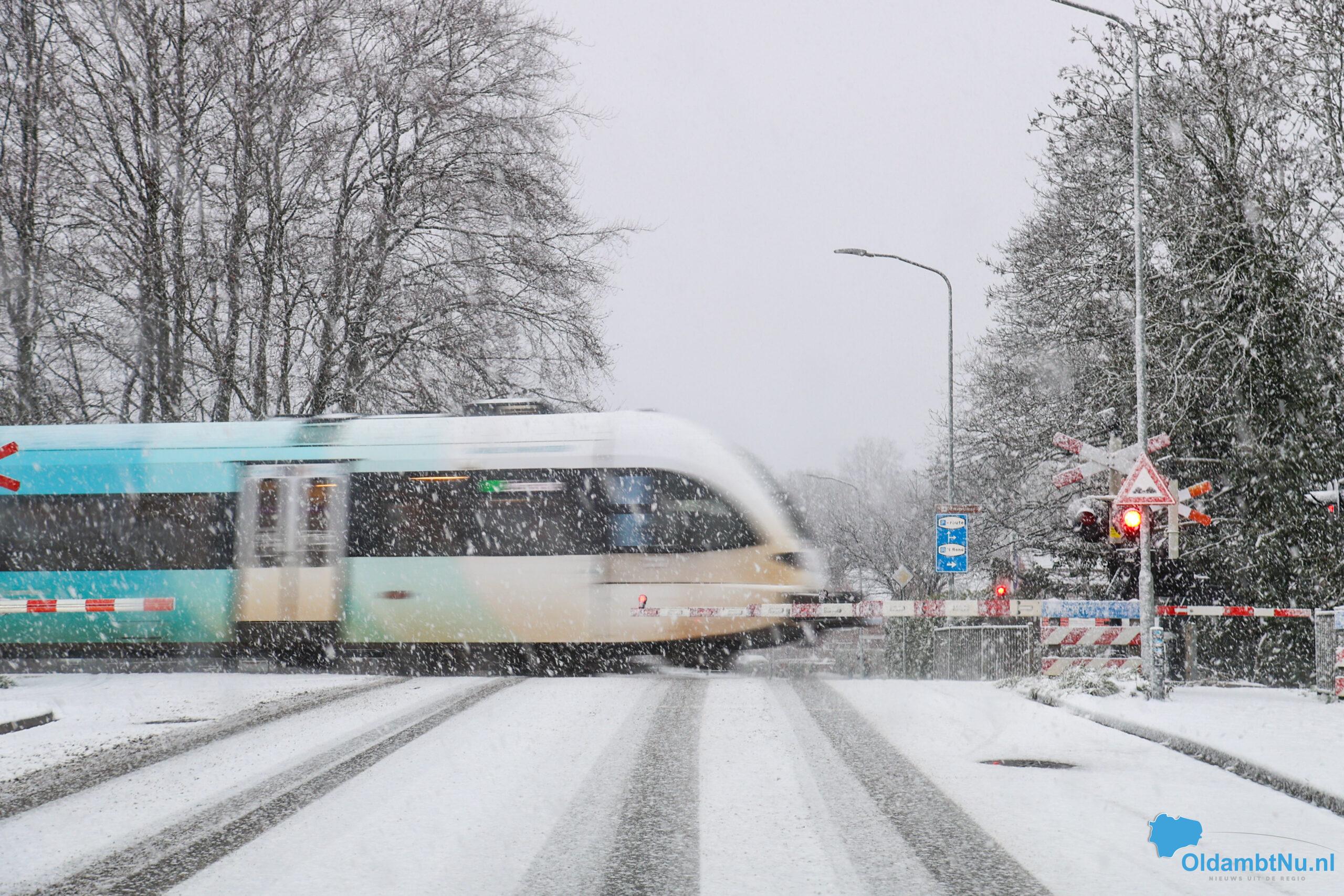 Oldambt ontwaakt in witte wereld