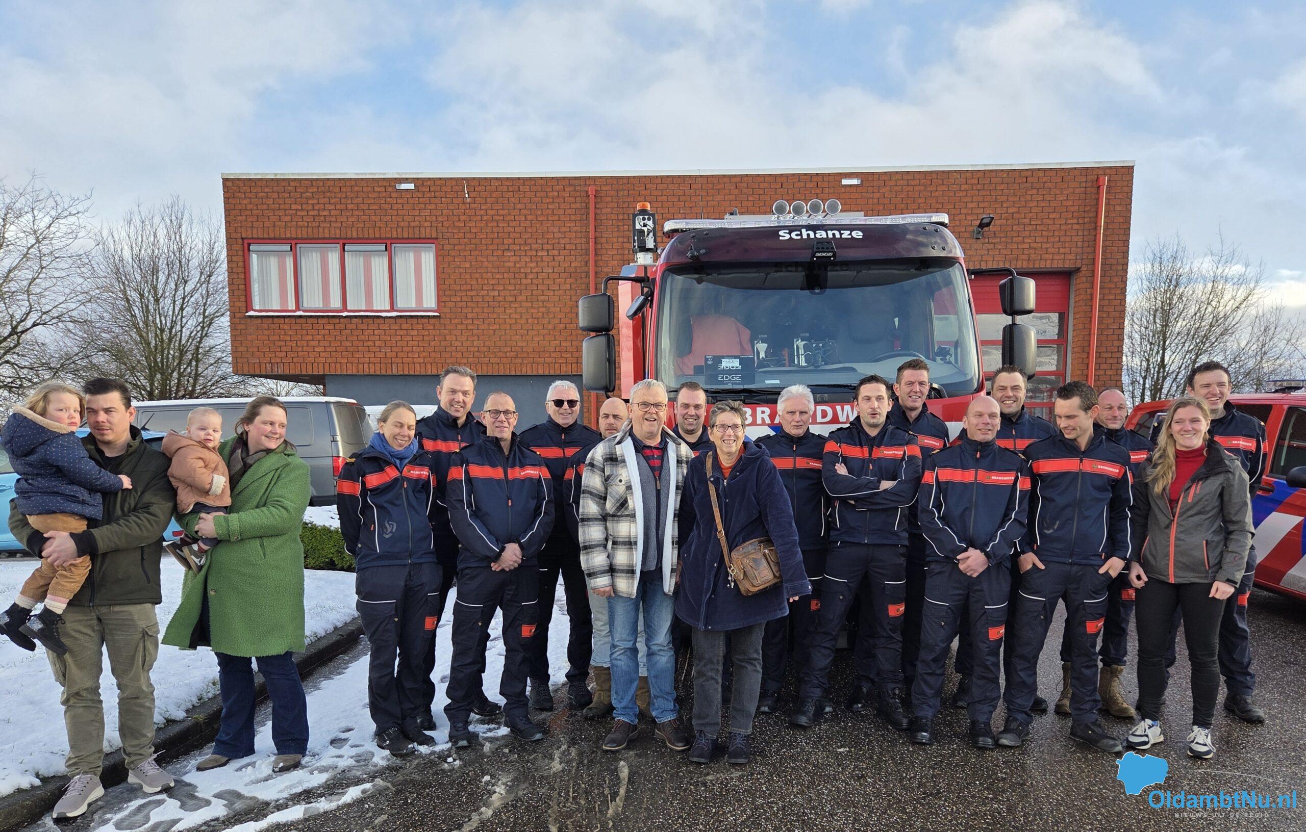 Afscheid na 45 jaar inzet bij de Schansker brandweer