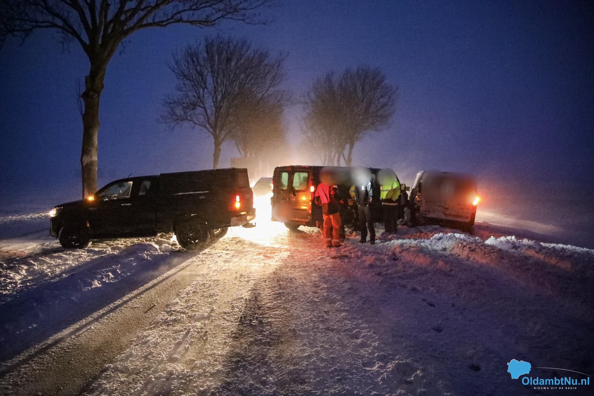 Drie auto’s betrokken bij ongeval op N362 bij Nieuwolda