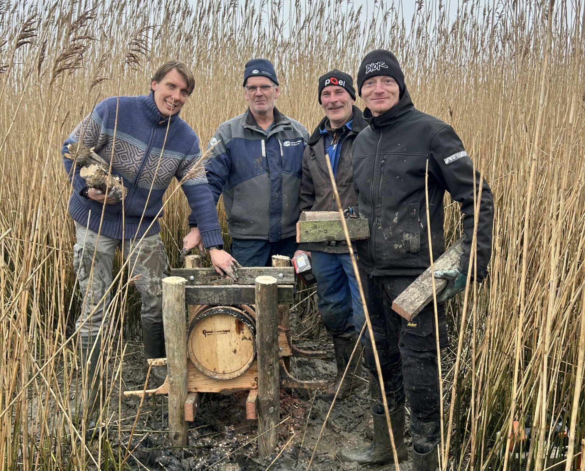 Een vat op het wad: genever die vier seizoenen lang de Dollard trotseert