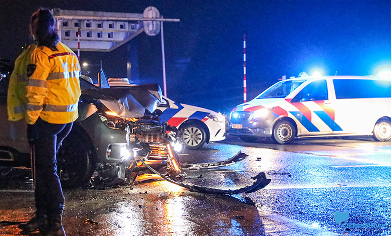 Aanrijding op kruising met verkeerslichten