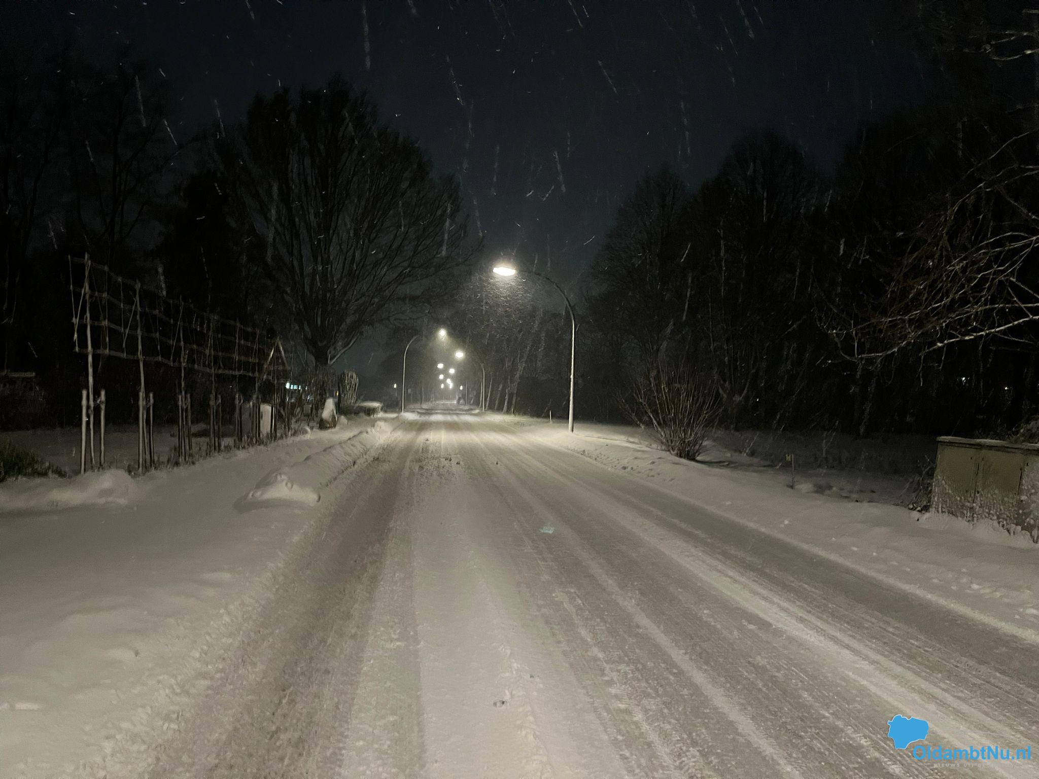 Sneeuwstorm Goretti zorgt voor code oranje in Noord-Nederland