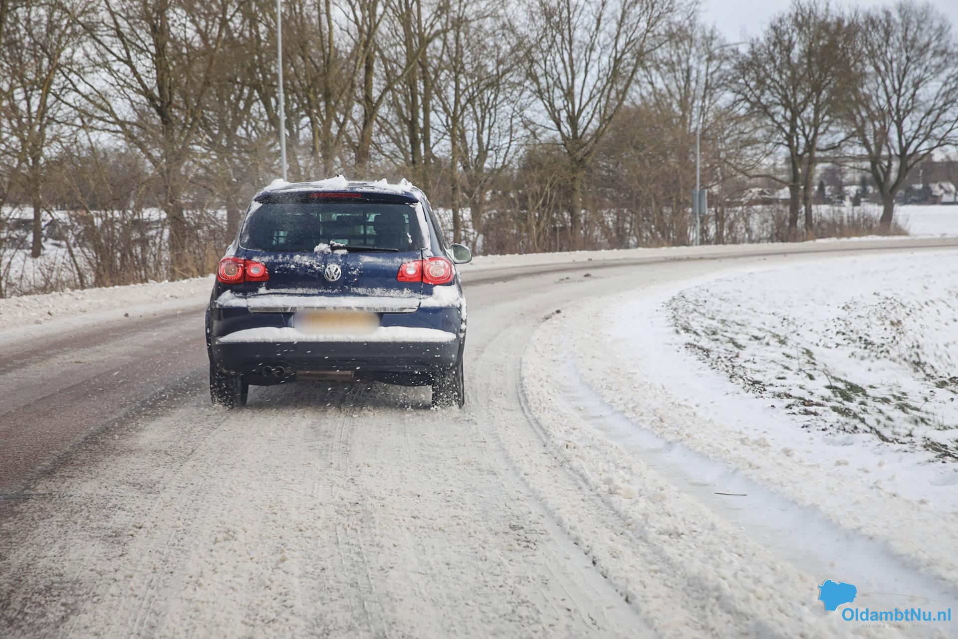 Wegen in Oldambt nog wisselend begaanbaar door winterse omstandigheden