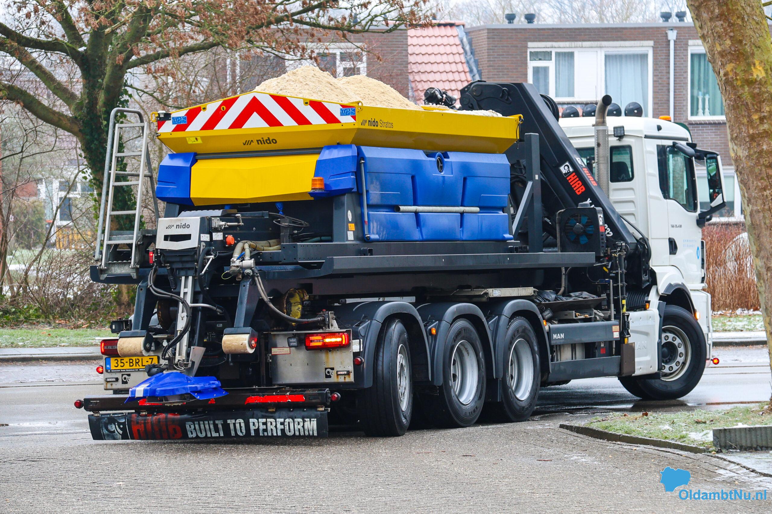 Oldambt zet volle inzet in tegen gladheid: ‘We hebben voldoende zout’