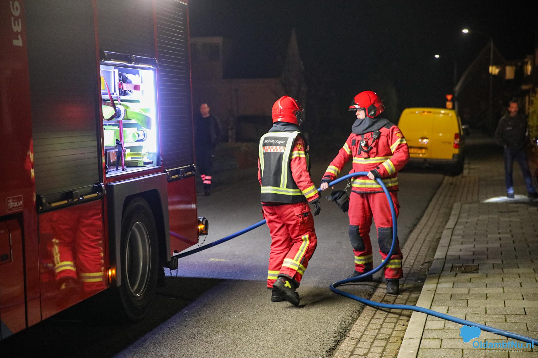 Brandweer ingezet voor woningbrand Winschoten