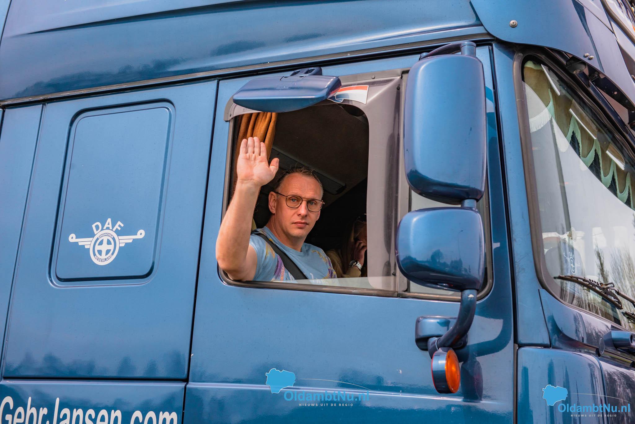 Dit is de route van de Truckrun op tweede paasdag 2026