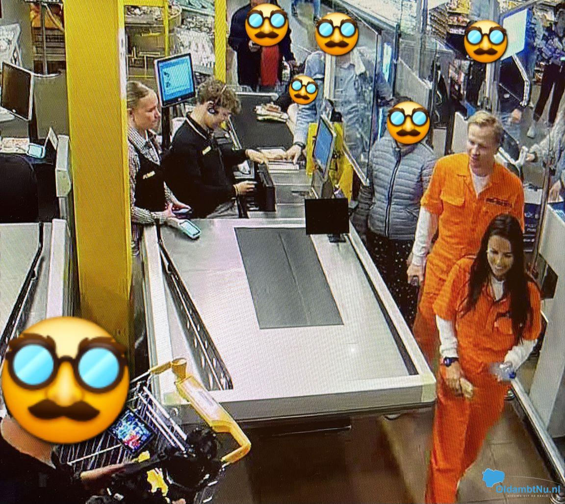 Kalvijn en Nina Warink gespot in Winschoten voor ‘Het Jachtseizoen: Most Wanted’