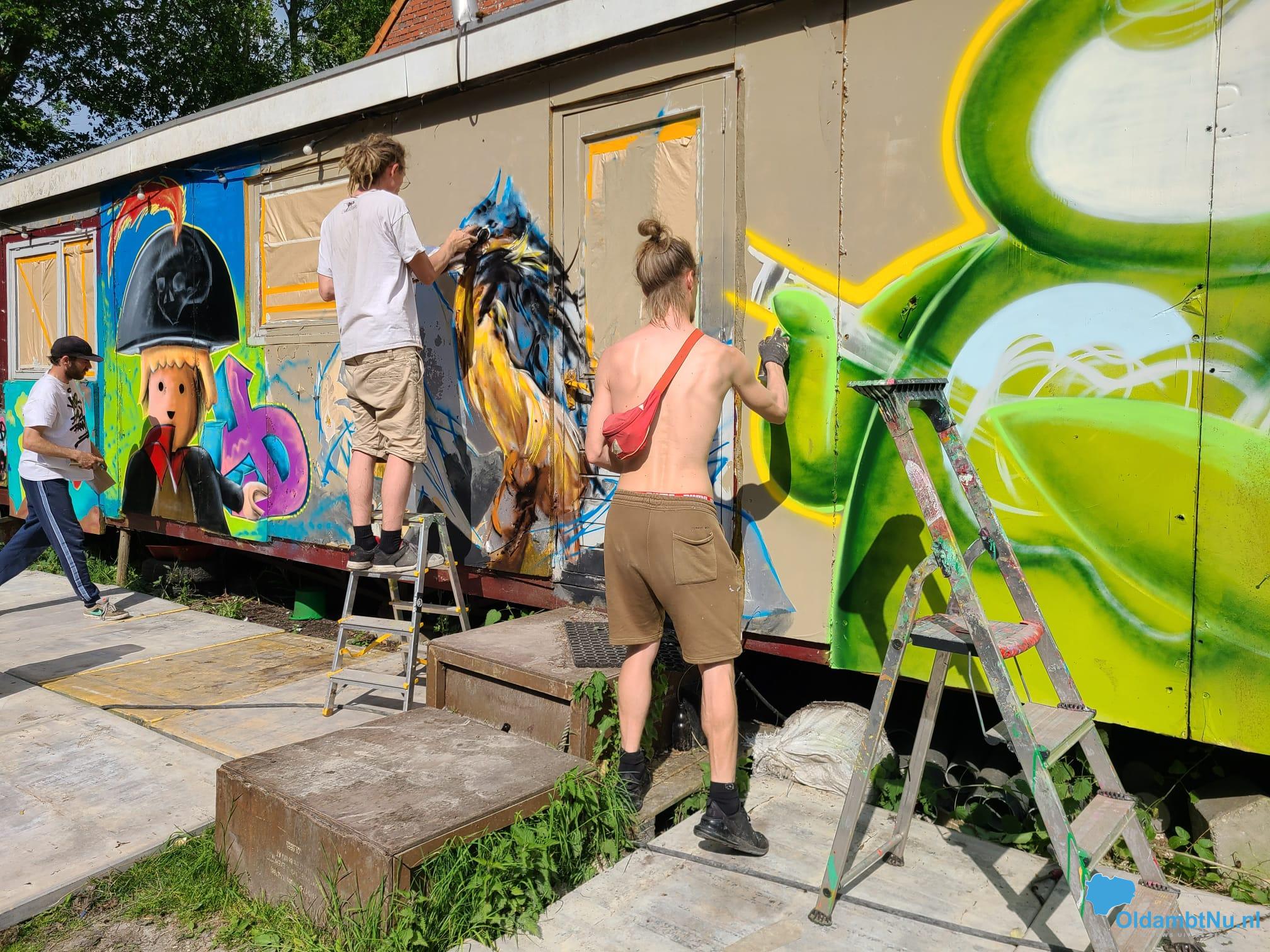 Ei hoort erbij op Streetart Festival