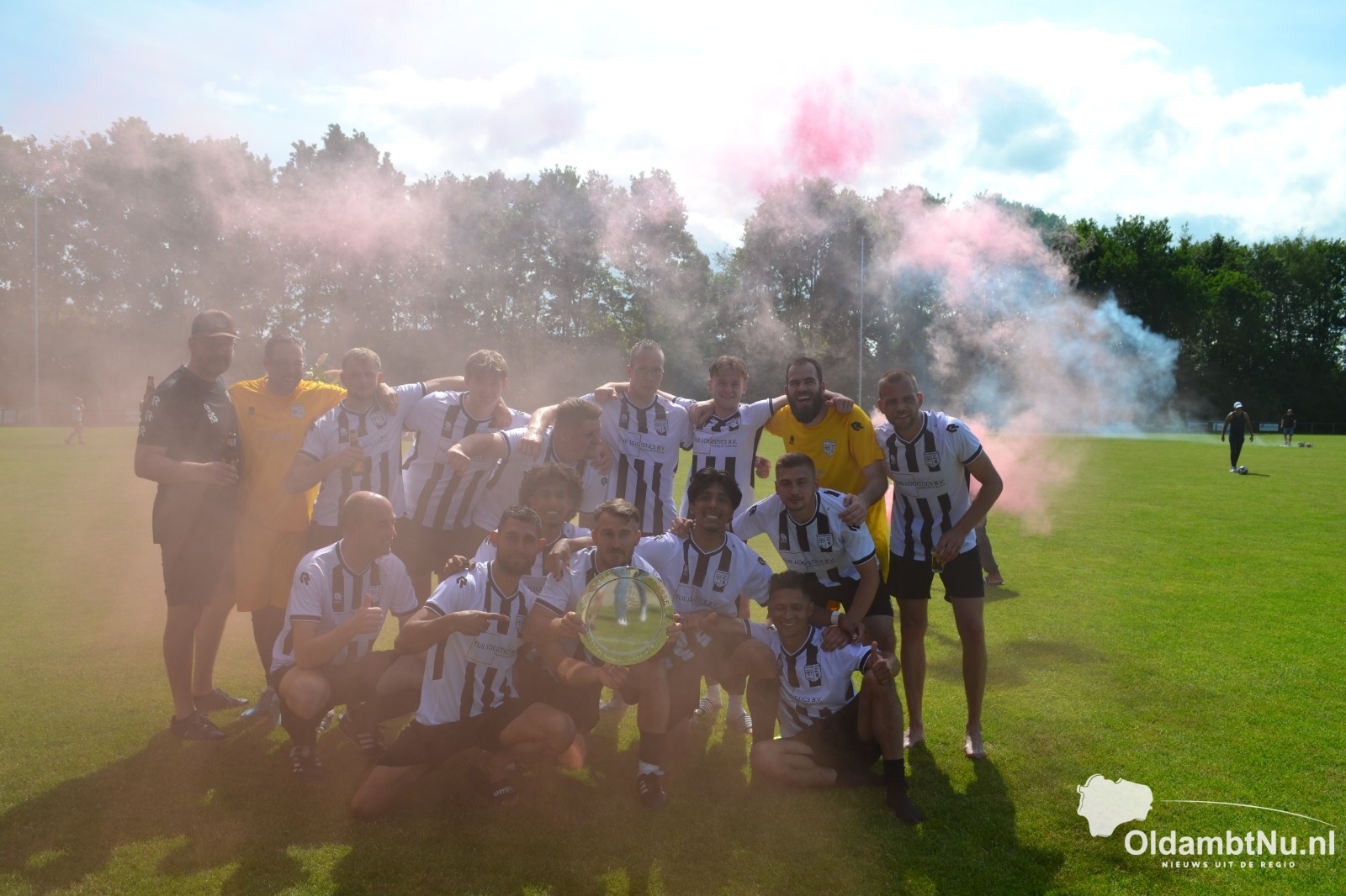 Nieuweschans 1 thuis kampioen tegen WVV3