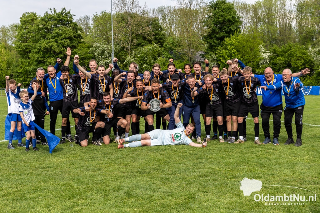 VV BATO kroont zich tot kampioen na overtuigende zege op Nieuwolda