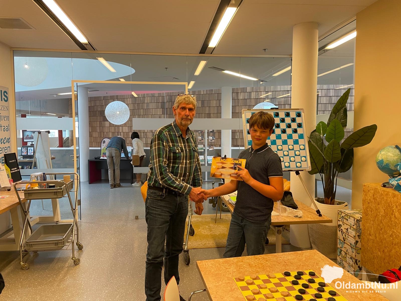 11-jarige Laurens uit Scheemda geslaagd voor damdiploma 2 wit.