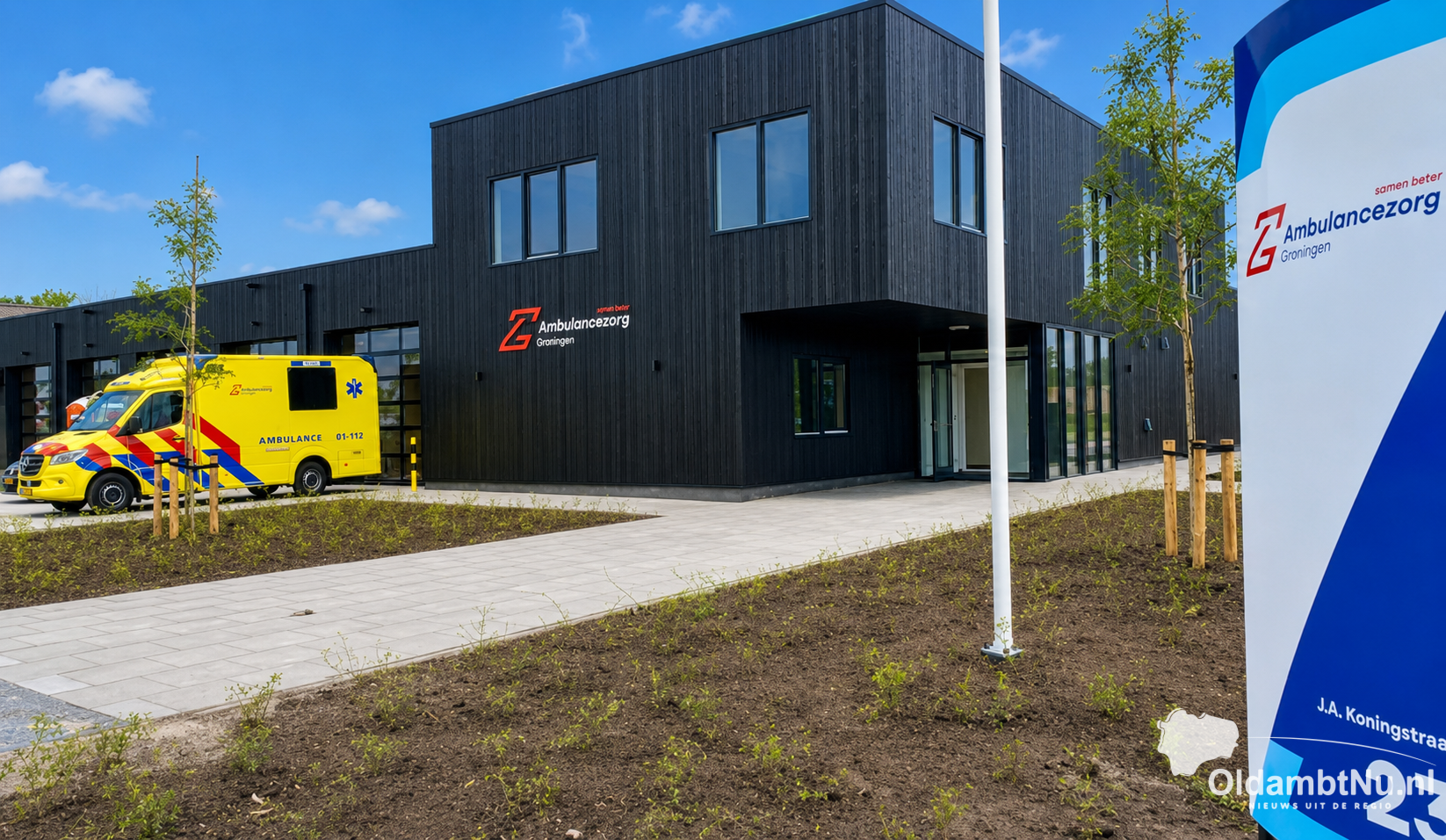 Nieuwe Ambulance post