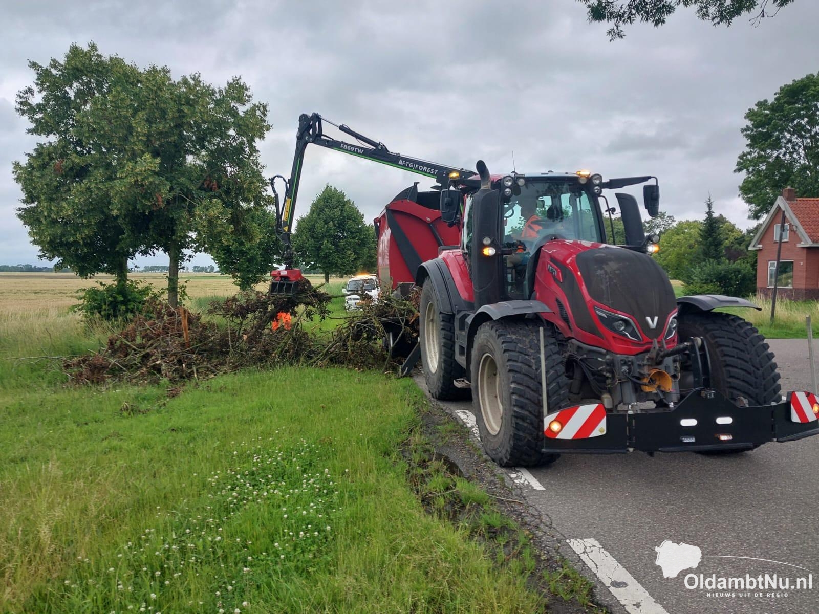 Aanpak stormschade in gemeente Oldambt gaat door