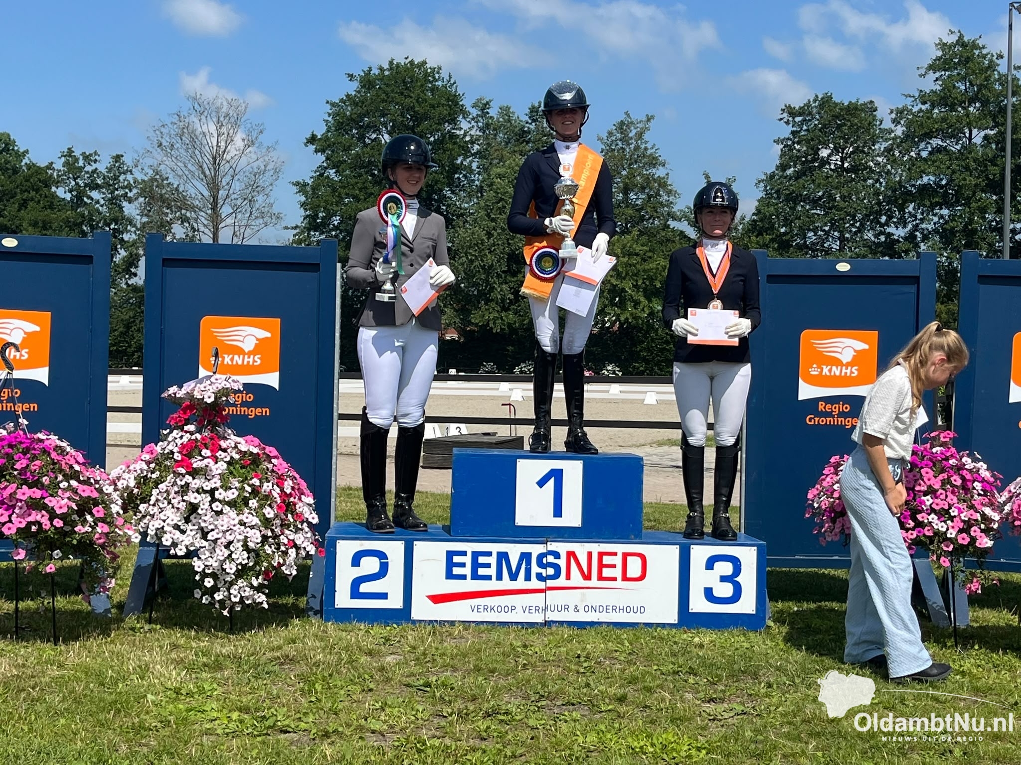 Oldambtster kampioenen bij paardensportwedstrijden in Tolbert