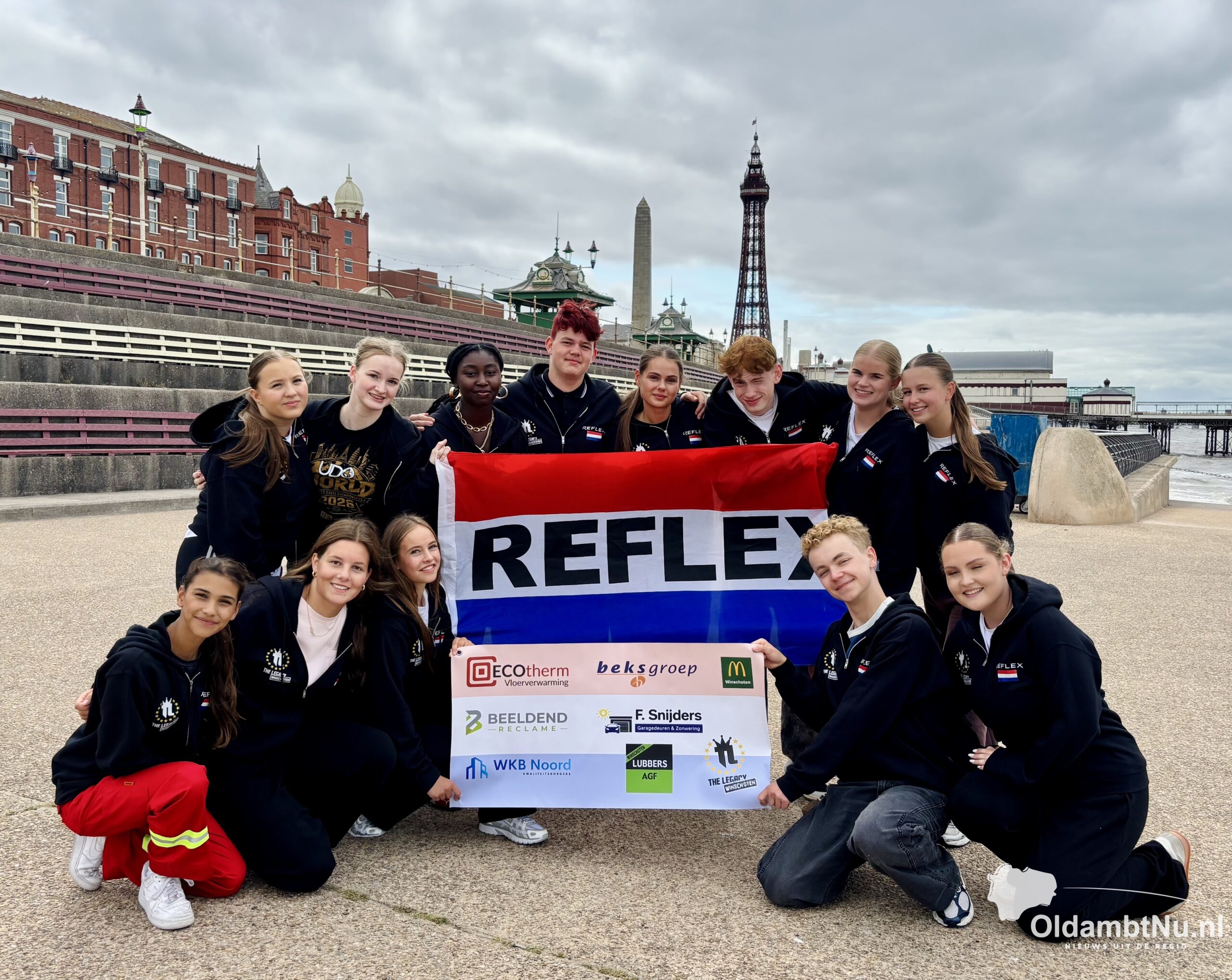 Dansteam REFLEX wint brons op de wereldkampioenschappen