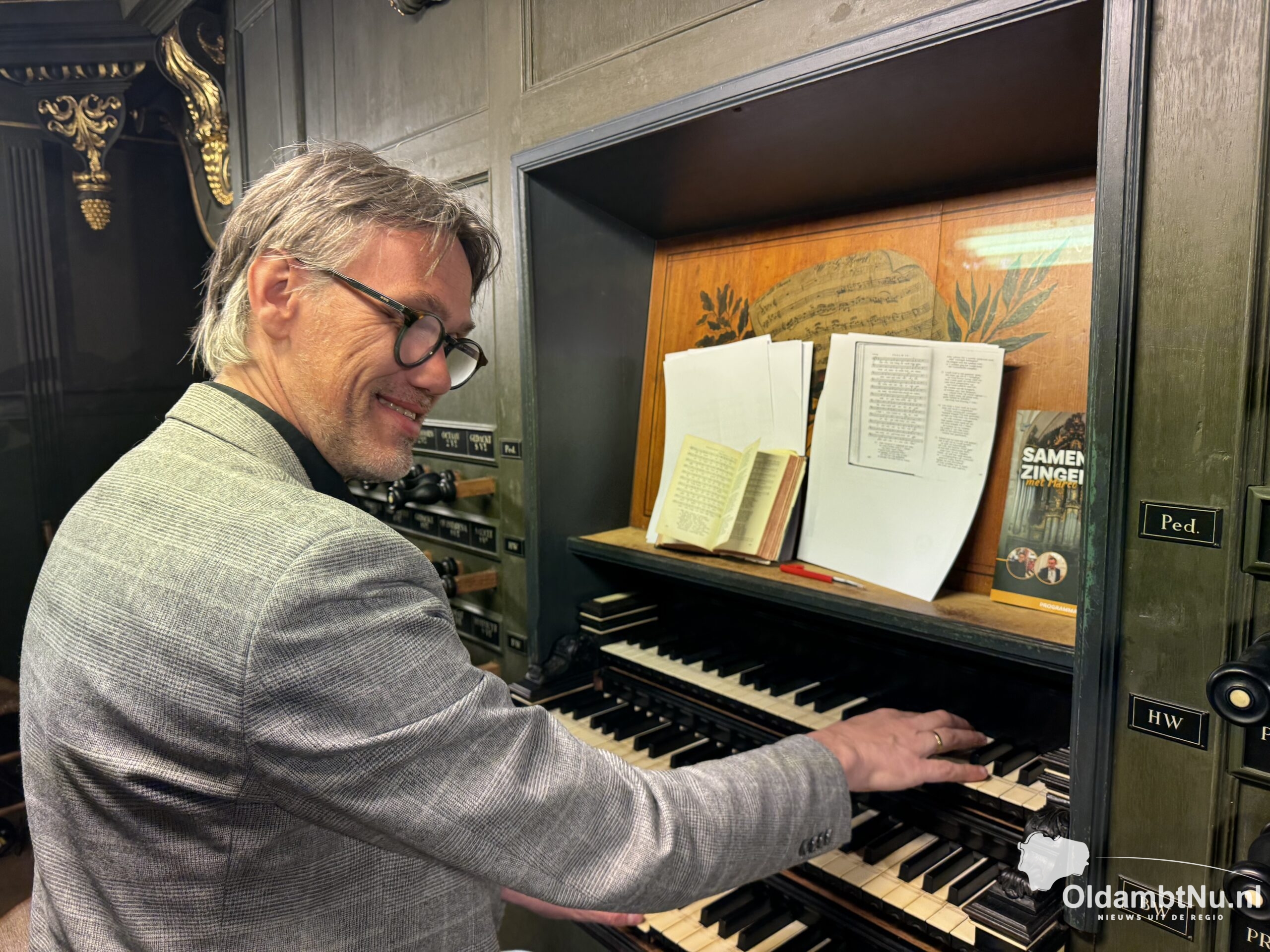 Samen Zingen met organist Marco den Toom in de Vennekerk te Winschoten