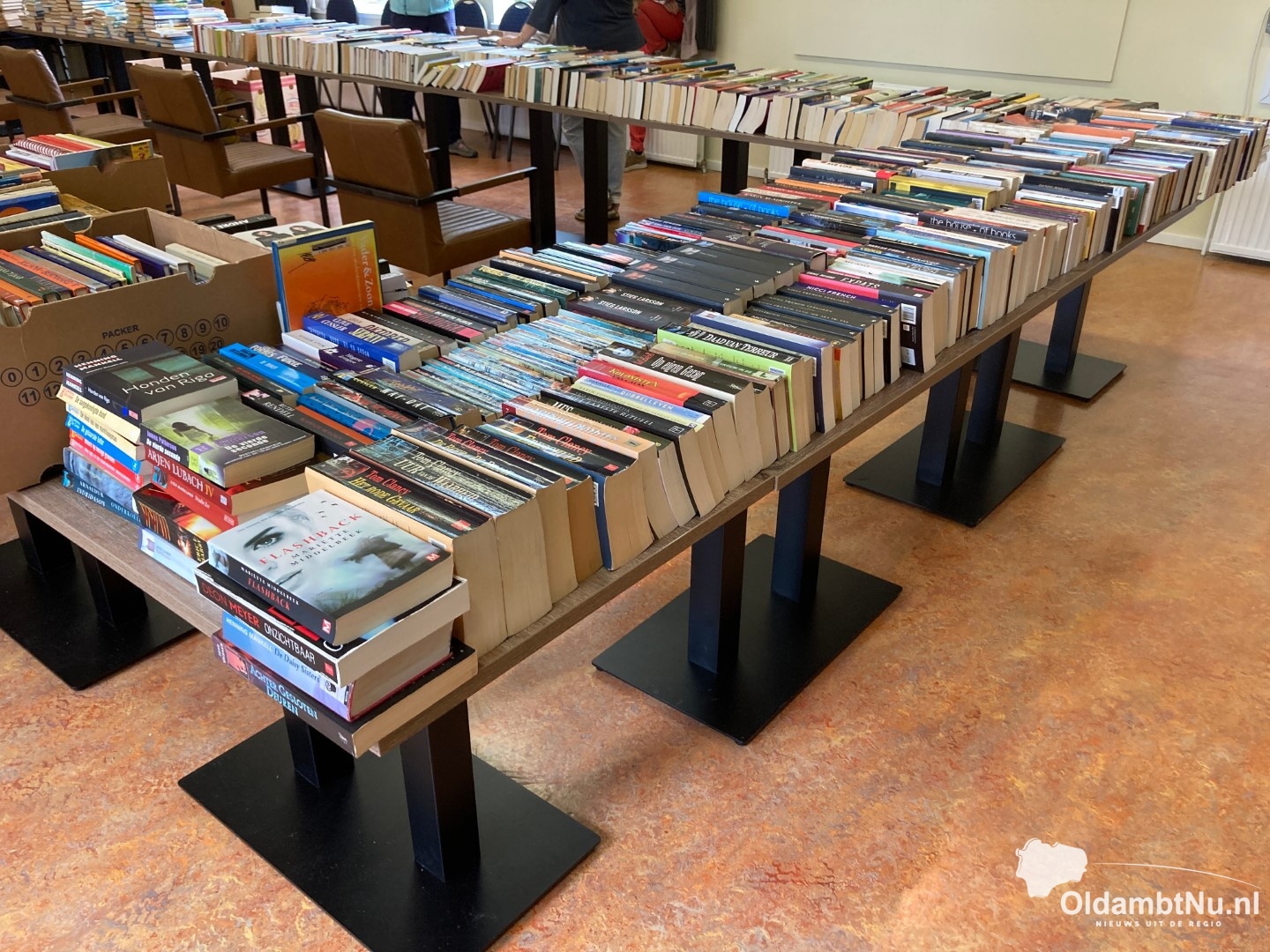 Appelfeest en boekenmarkt in Westerlee