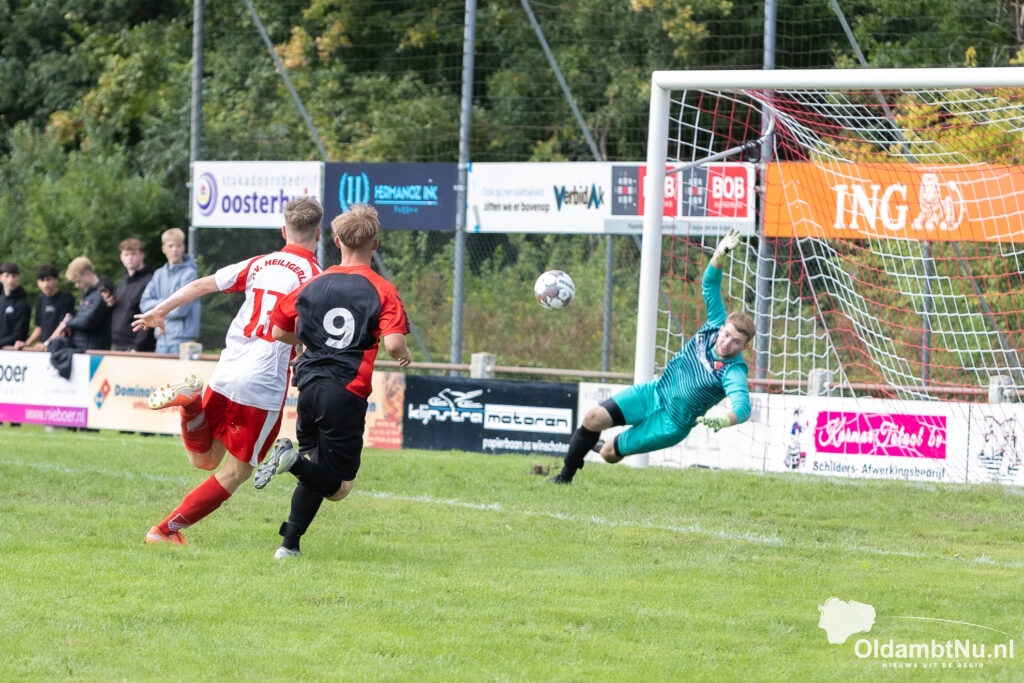 Heiligerlee wint bekerduel van MOVV dankzij twee goals van Gelderloos