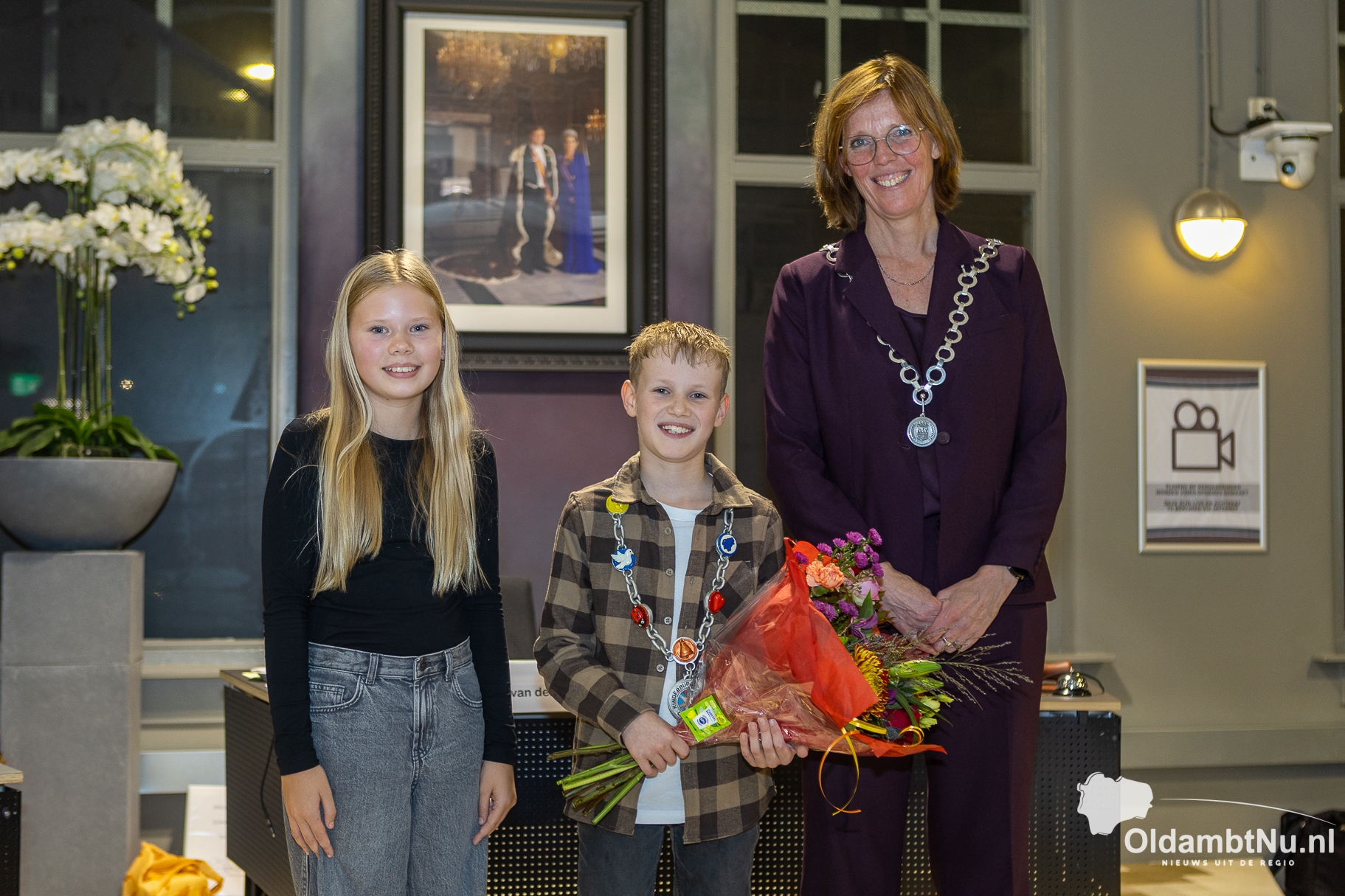 Kinderburgemeester Liam Oldenburger en eerste kinderraad officieel geïnstalleerd