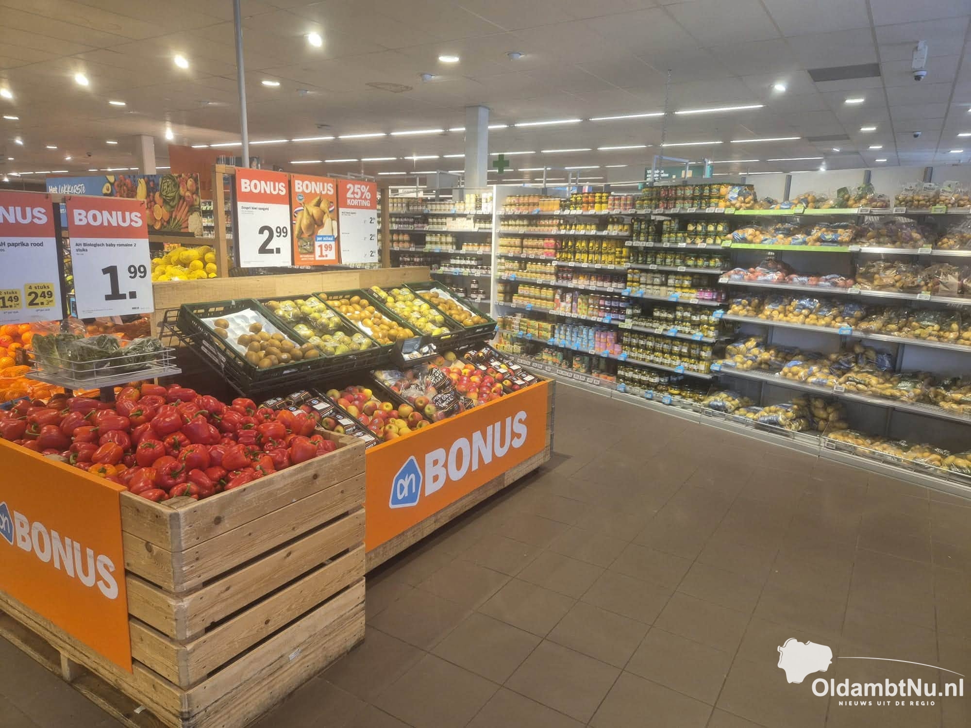 Albert Heijn Winschoten houdt schappen gevuld ondanks cybersecurity-incident