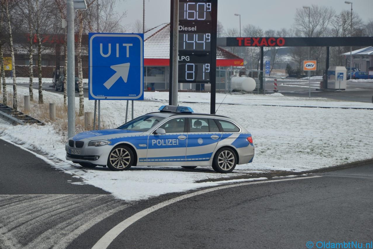 Gezochte man aangehouden bij grenscontrole